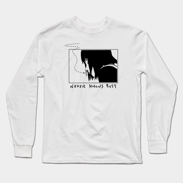 FLCL Shirt, Mamimi, Never Knows Best, Fooly Cooly T-Shirt Hoodie and Apparel Long Sleeve T-Shirt by waveformUSA